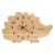 Import Customized Animal Shape Bamboo Wood Wall Clock from China