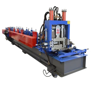 Customized C Z Purlin Steel Cold Roll Forming Machine