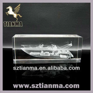 Customized high quality crystal art crafts for deco made in china