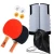 Import Customized Long Handle Ping Pong Bat Professional Poplar Wood Table Tennis Racket Set With Retractable Net from China