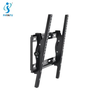 Customized metal stand wall shelf brackets television mounting bracket able to remove TV and swivel