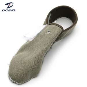 Customized size canvas vamp men shoe upper material for sales