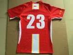 customized  university college school GPS pocket sublimated rugby football jersey/shirt/top/jumper  with sublimation rugby short