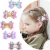 Import Cute Design Glitter Bow Easter Rabbit Eggs Hairgrips Double Layer Hair Bow Clips from China