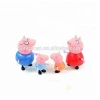 Cute Pink Pig Cartoon Plastic Animal Toy PVC Action Figures Craft Toys Supplier