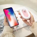 Cute Portable USB-C Hand Warmer Reusable Hand Muff Warmer Power Bank Instant Warmer Phone Charger