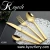 Cutlery Black and More Colors for Wedding Event Restaurant, Packed with Knife Fork and Spoon Black Cutlery