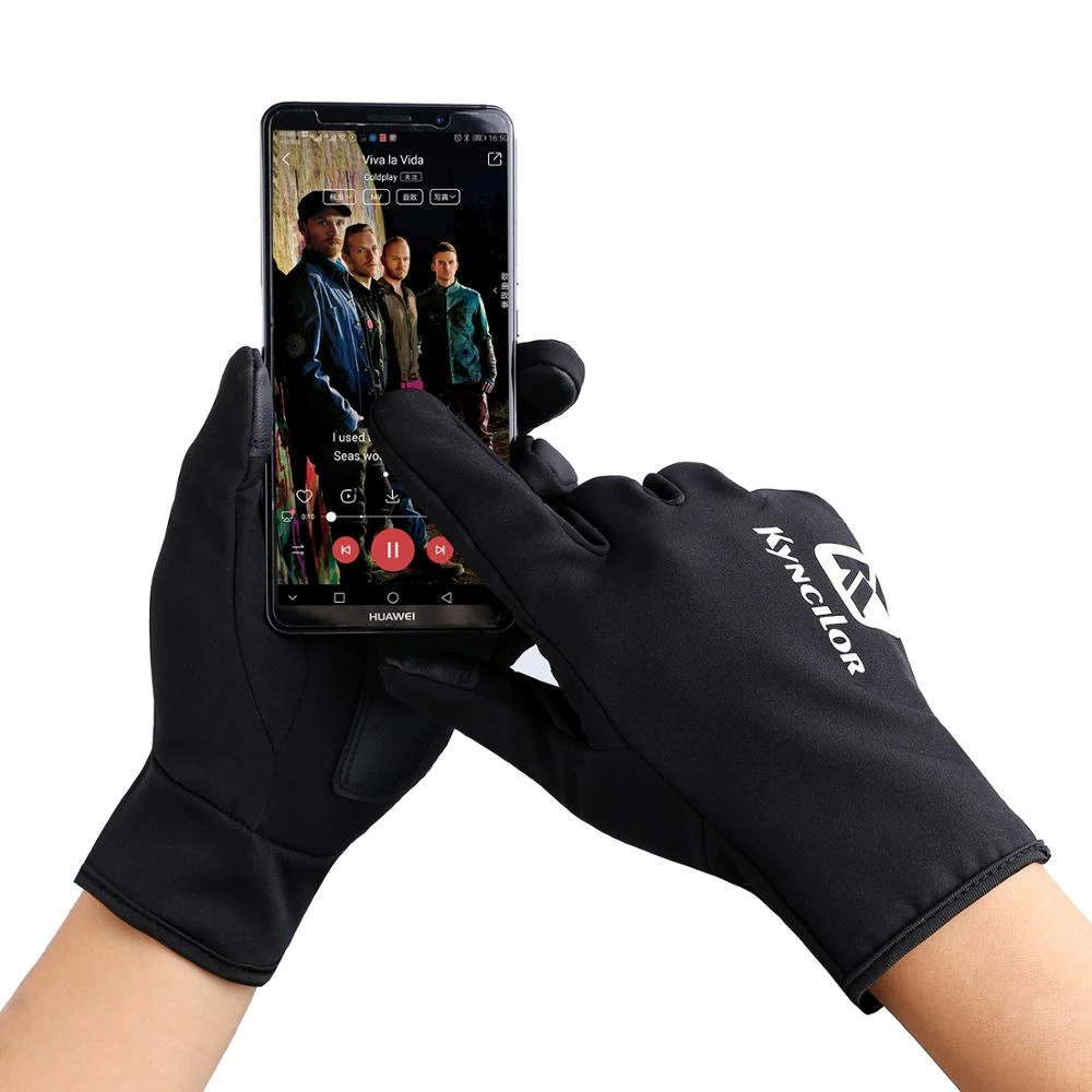 Cycling Gloves Sport Shockproof Bike Touch Screen Bike Gloves Men Bicycle Smart Finger Gloves