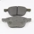 Import D1044 Hi-Q no noise front semi metallic auto parts brake pads for FORD FOCUS brake pads from China