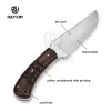 D2 knife huntingknife tactical survival fixed blade knife with yellow sandalwood