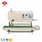 DBF-900W Vertical continuous band sealer smart heat bag sealing machine plastic bags