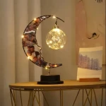 Decorative Bedroom Table Lamp Atmosphere Table Lamp Fairy Ramadan Lantern Christmas Halloween Gift