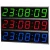 Import Decorative Large 6 Digit Remote Wifi LED Digital Wall Clock with Seconds from China