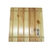 decorative laundry grooved wooden board pine board shelf for clothes