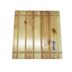 decorative laundry grooved wooden board pine board shelf for clothes