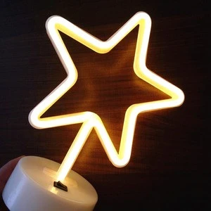 Decorative Neon Products LED Neon Night Lights for Bedroom Decoration