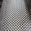 Decorative perforated aluminum  metal sheet