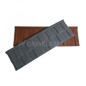 Directly Supply from Manufacturer Stone Coated Galvalume Aluminum Steel Plate Based Roofing Tiles