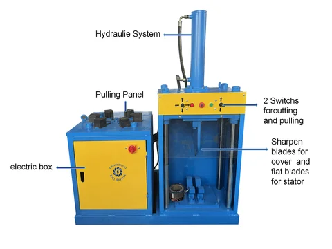 Buy Disassembling Machine For Waste Motor 2023 New Motor Winding Remove ...