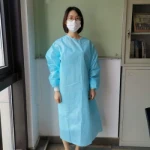 Disposable Coverall Protective Suit Isolation Gown for Adult