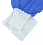 Disposable Knitted Rib, Cotton Knit Cuff for Isolation Gown and Surgical Gown