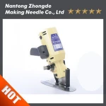 Diverse round knife apparel cutting machine