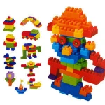 DIY educational toys small kids intelligent plastic building blocks