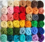 DIY Needle felt 66s wool felt poke fun soft feeling Wool Fibre