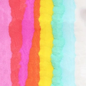 DIY rainbow colourful bath salt powder with opp  bag packing