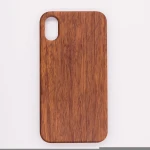 DIY Real Natural Cherry Wood mobile Phone Cases Bamboo Custom hard wholesale wooden Phone Case
