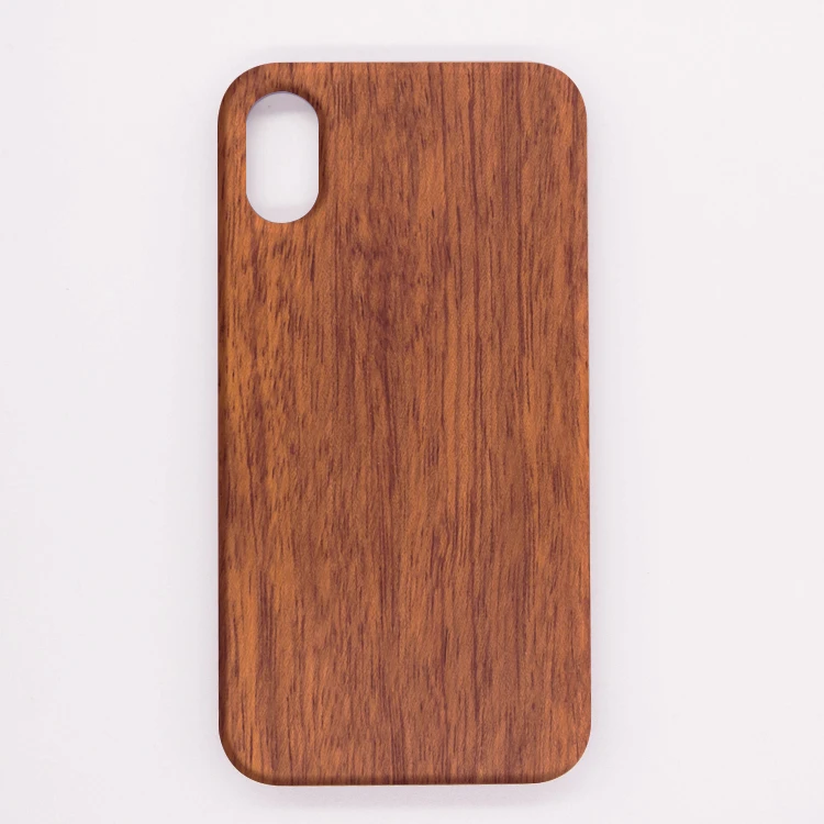 DIY Real Natural Cherry Wood mobile Phone Cases Bamboo Custom hard wholesale wooden Phone Case