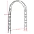 Import DOEWORKS garden amazon top sellersupport flower frame arch from China