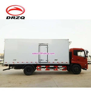Dongfeng 4*2 reezer chilling van, refrigerator truck for sale in dubai
