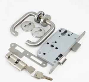 Door Hardware Stainless Steel Handle Lock Mortise Door Lock Handle Set