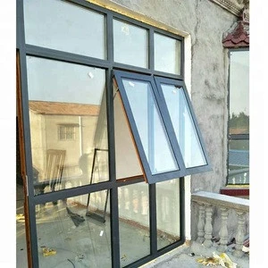 double glazed aluminum awning windows waterproof awning window wrought iron vertical awning