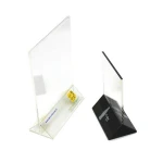 Double Sided Clear Acrylic Sign Display Holder 4x6 5x7 8.5x11 a5 Plastic Table Menu Stand