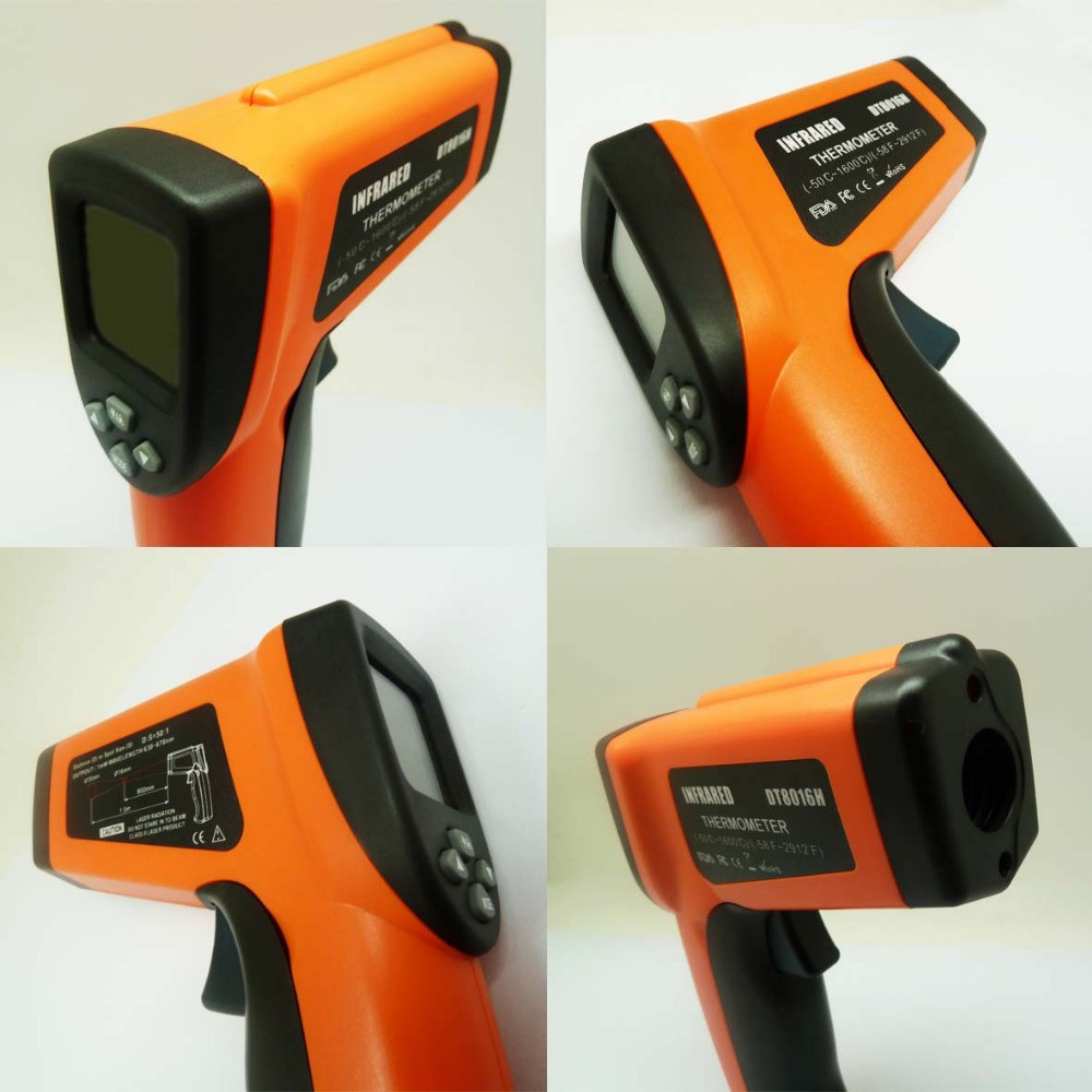 Buy Dt8016h Professional Digital Infrared Thermometer Lcd Display ...