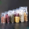 Durable Waterproof Clear Flat Bottom Ziplock Melon Seed Food Packaging Plastic Pouches