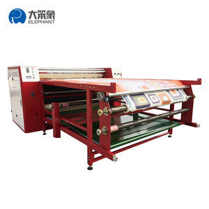 dye sublimation t-shirt roll to roll heat transfer printing textile calendar machine