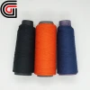 dyed polyester spun yarn for weaving fabric