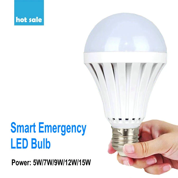 E27 Base Smart Emergency light LED lamp Bulb