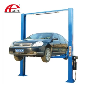 Easy And Simple To Handle Hydraulic Car Lift 2 post