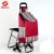 Import Easy go foldable shopping hand cart with chair go upstair cart trolley with seat from China
