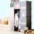Import Easy to Assemble Multipurpose Bedroom 8 Cubes Storage Foldable Plastic Wardrobe from China