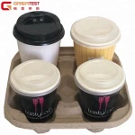 Eco-Friendly Coffee Cup Used Paper Pulp