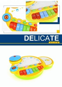 Buy Educational Battery Operated Keyboard Musical Instruments Drum Toy ...