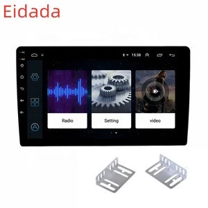 Eidada-101A 10.1 inch Android 8.1 2+16G Double Din Car Stereo GPS Navigation Navigator with Bluetooth MP5 USB WIFI support 1080P