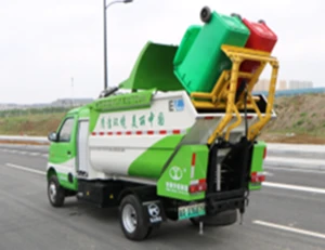 Electric vacuum sweeper /Electric garbage truck with lithium battery and  CE certificate-MN4402