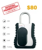 electronic security seal smart lock with GPS tracking for containers