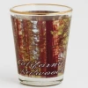 electroplate color shot glass with decal Photo Shotglass